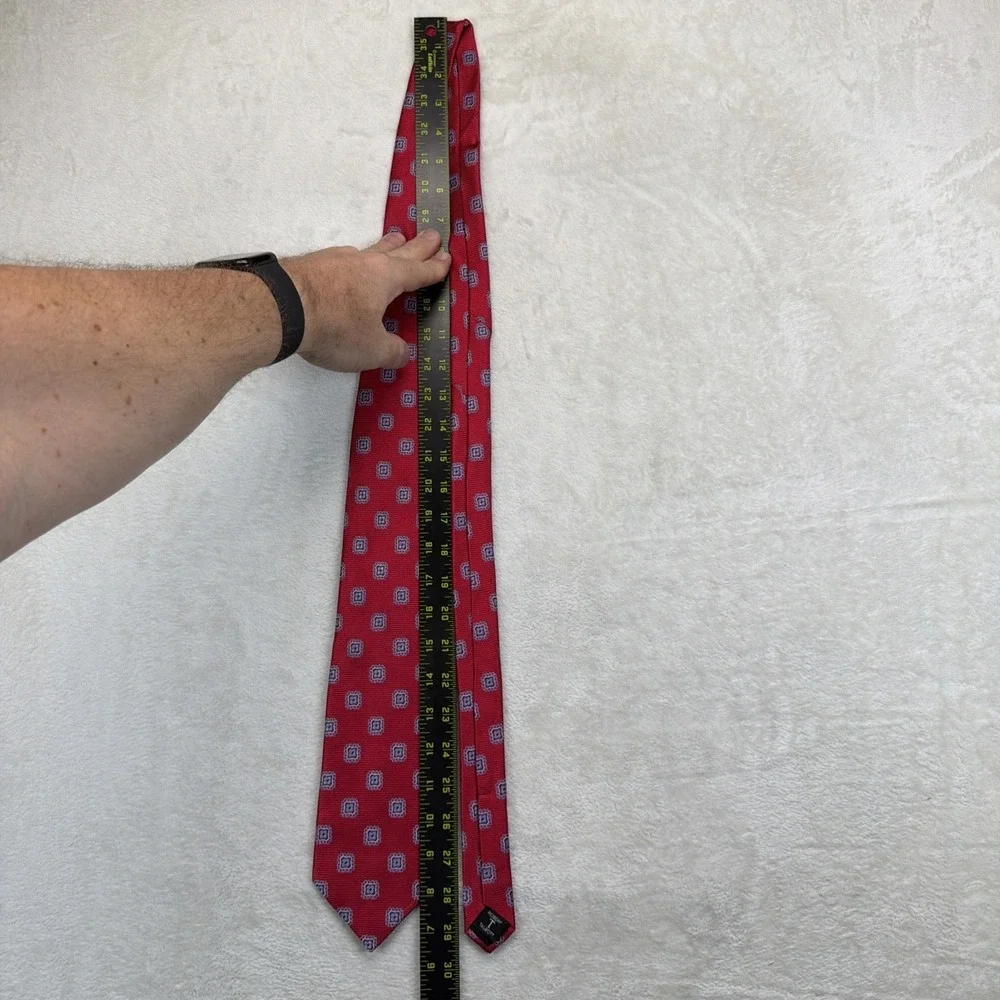 Robert Talbott Silk Necktie Lot of 3 Made in USA Paisley Stripe Geometric